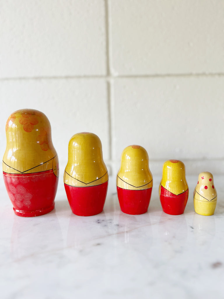 Russian Nesting Dolls 5-piece Set