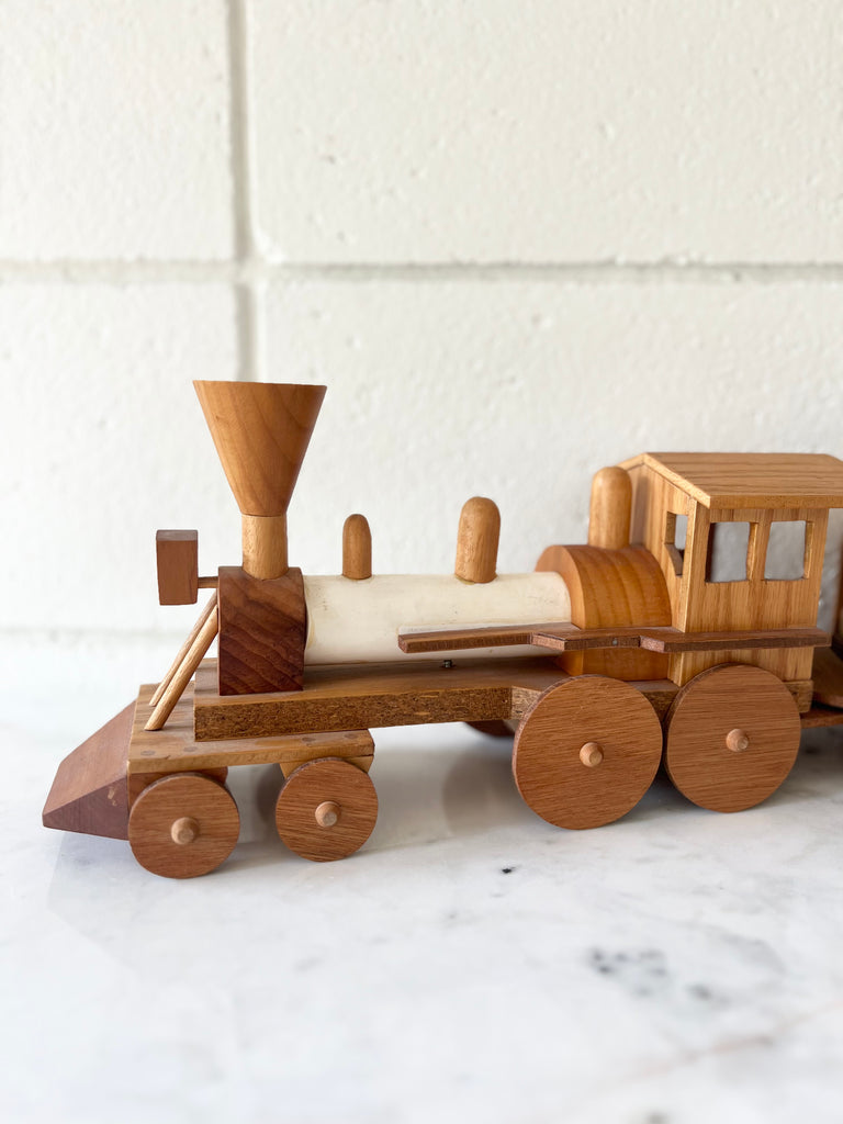 Classic Craftsman Wooden Train