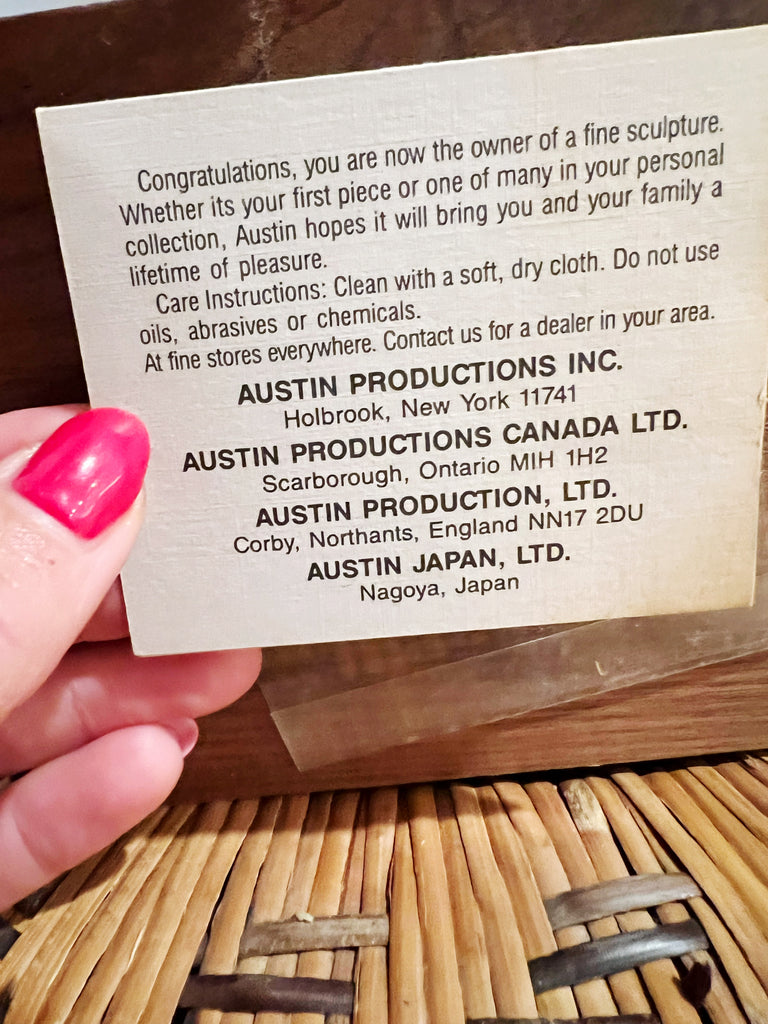 Collectible Art Piece “To Mother With Love” Scultpure