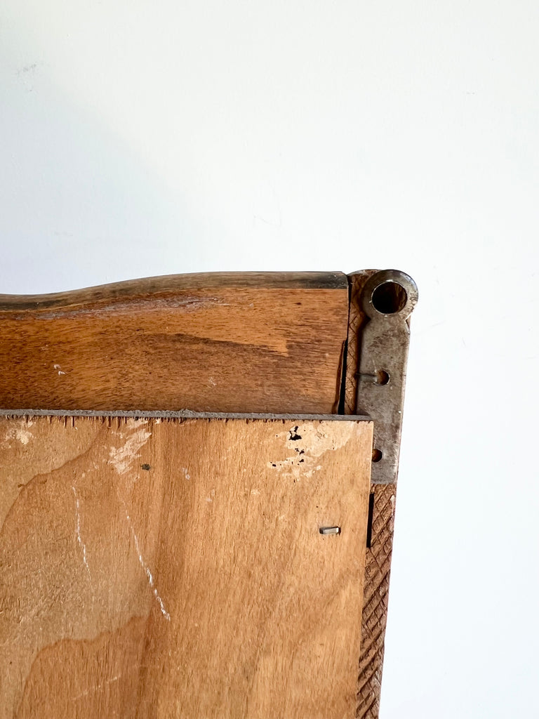 American Vintage Maple Wall Hanging Shelf