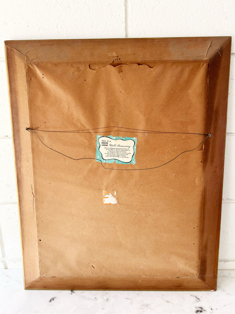 Framed Vintage Art “The Cornfield” Turner Wall Accessory
