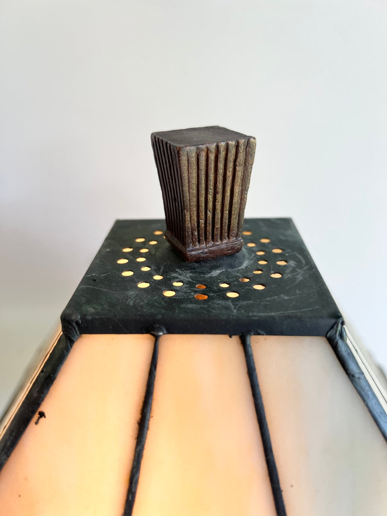 Stained Glass Square Table Lamp