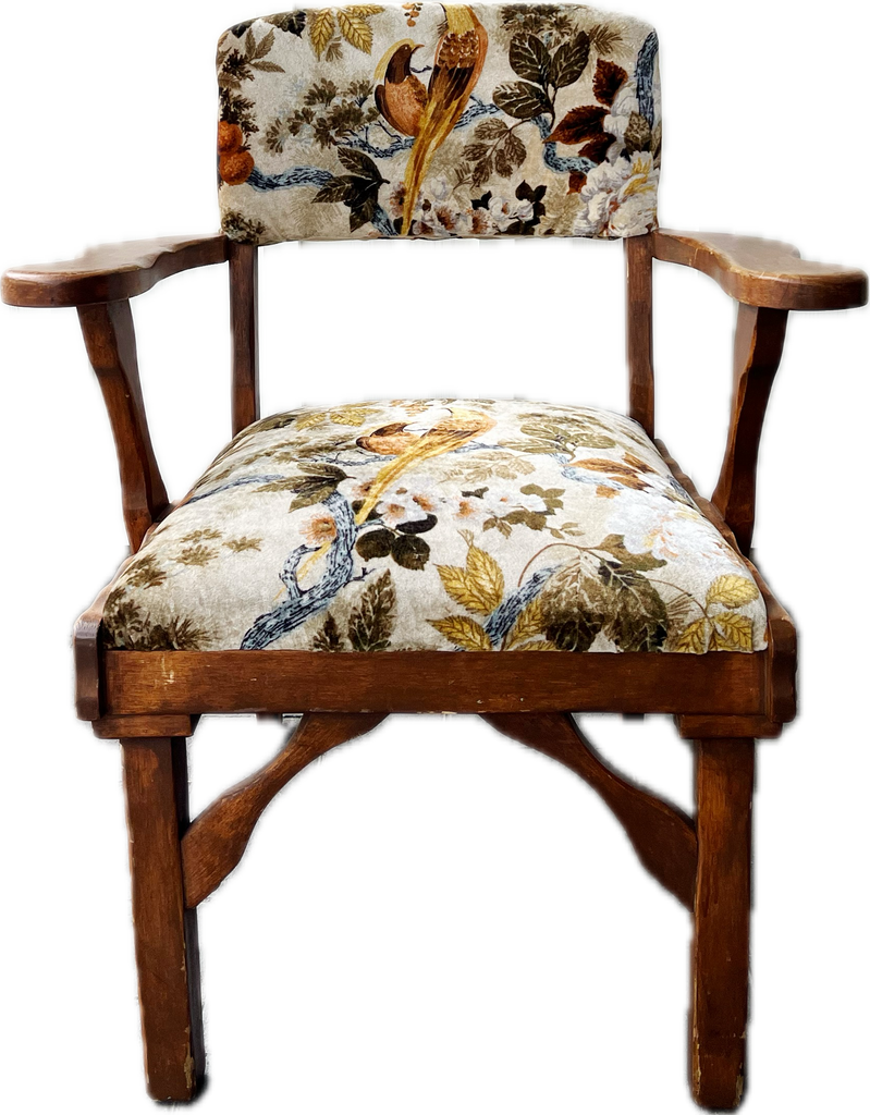 Carved Antique Arm Chair