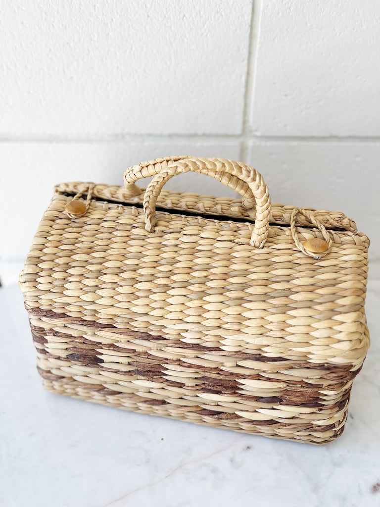 Woven Artisanal Basket Tote