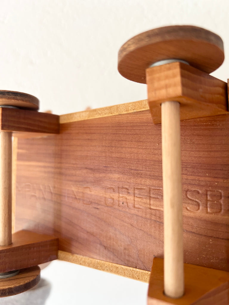 Classic Craftsman Wooden Train