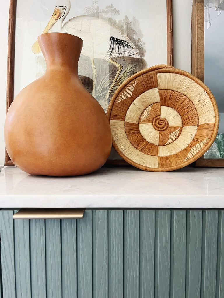 Tribal Woven Basket Wall Decor