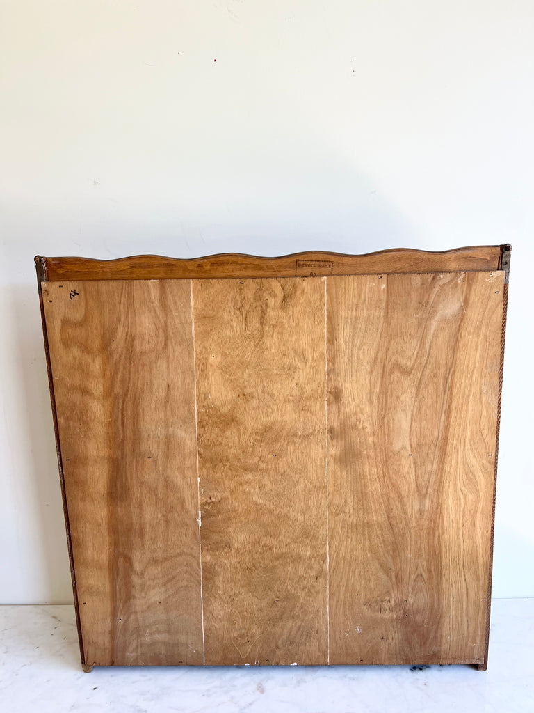American Vintage Maple Wall Hanging Shelf