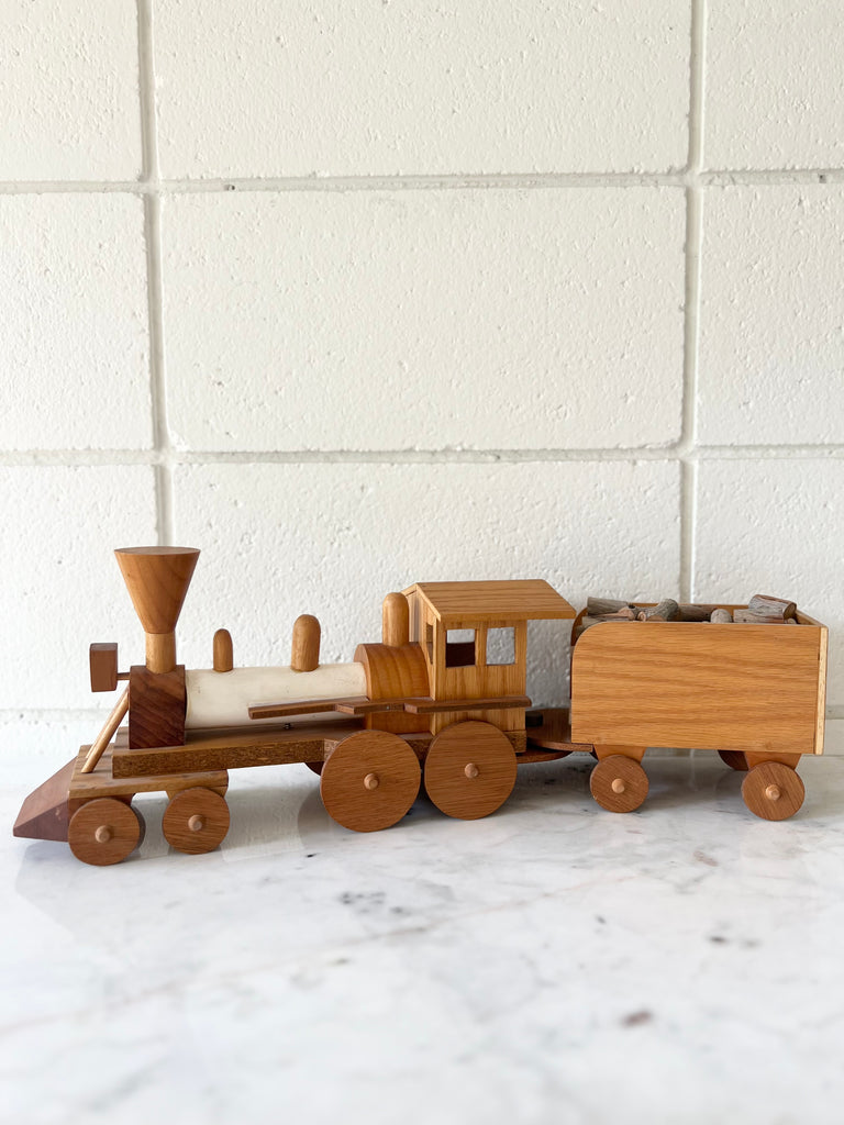 Classic Craftsman Wooden Train