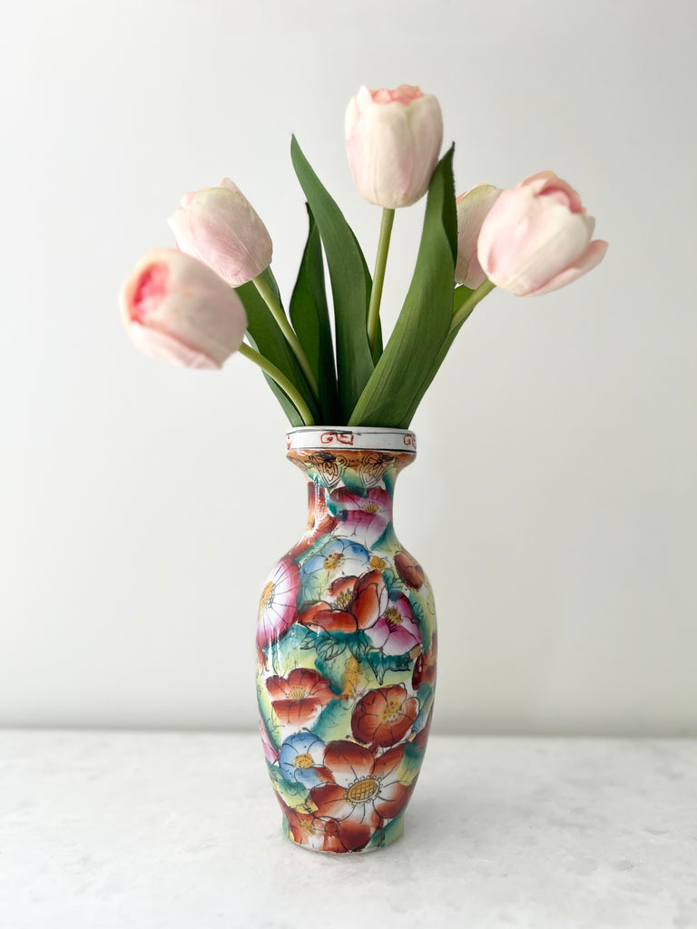 1920’s Antique Chinoiserie Porcelain Vase