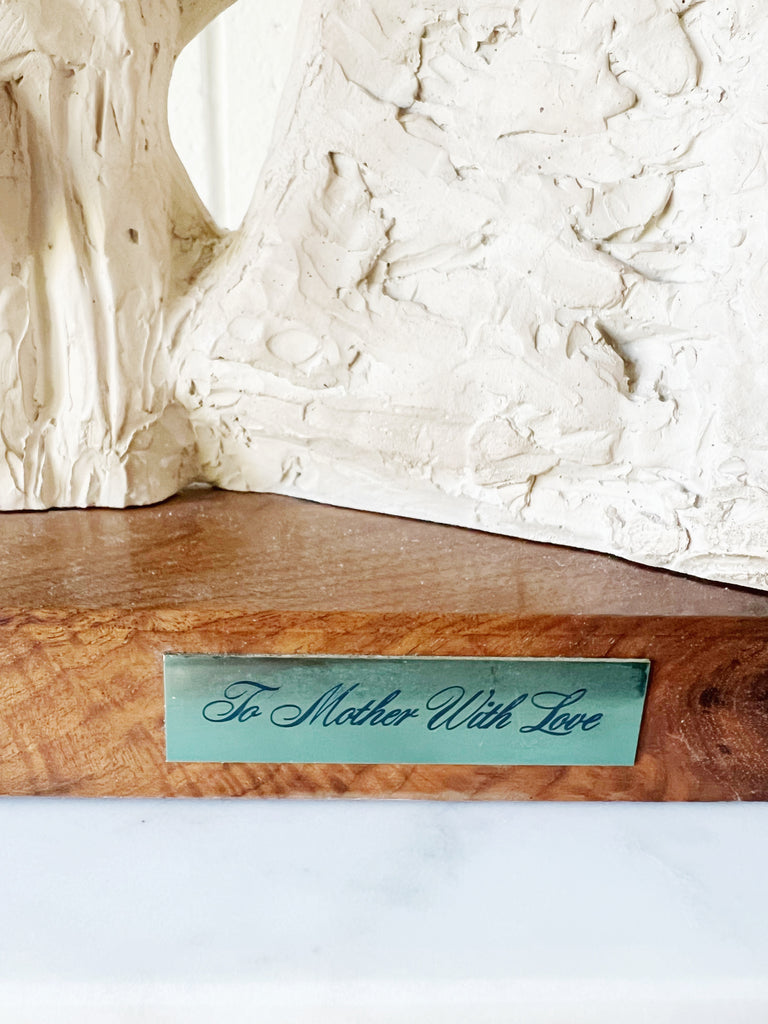 Collectible Art Piece “To Mother With Love” Scultpure