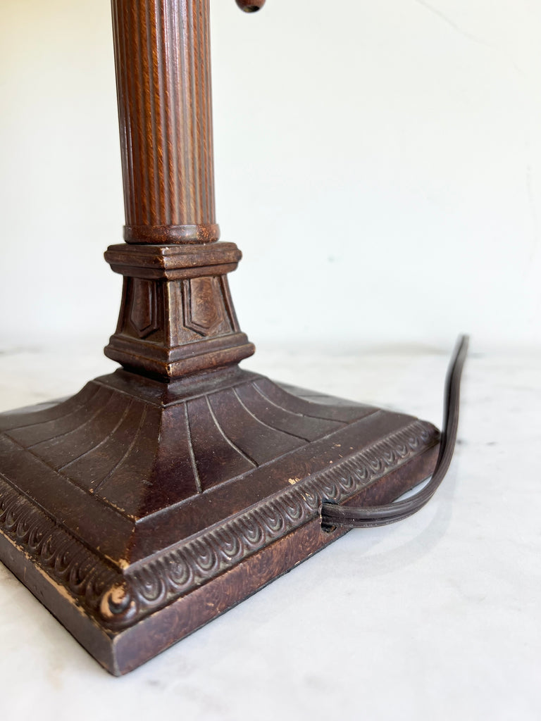 Stained Glass Square Table Lamp