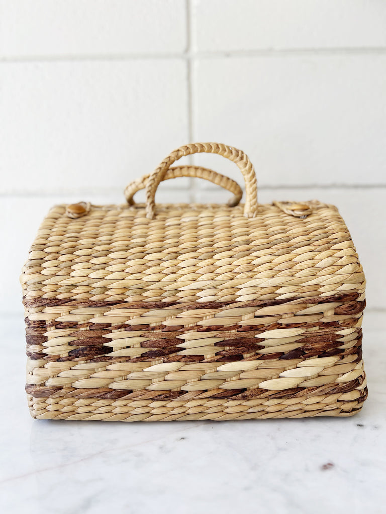 Woven Artisanal Basket Tote