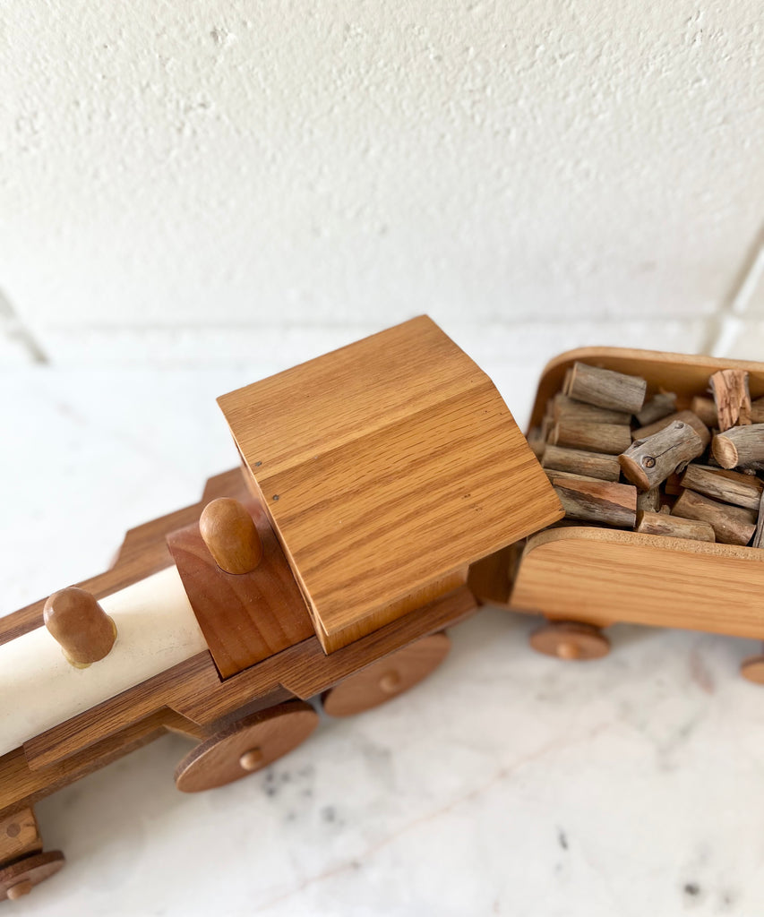 Classic Craftsman Wooden Train