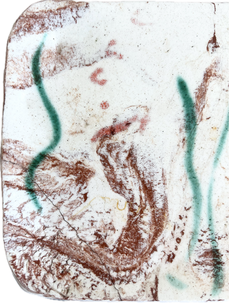 Abstract Studio Pottery Dish