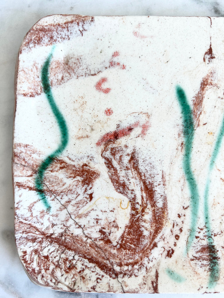 Abstract Studio Pottery Dish
