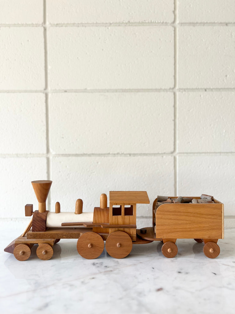 Classic Craftsman Wooden Train