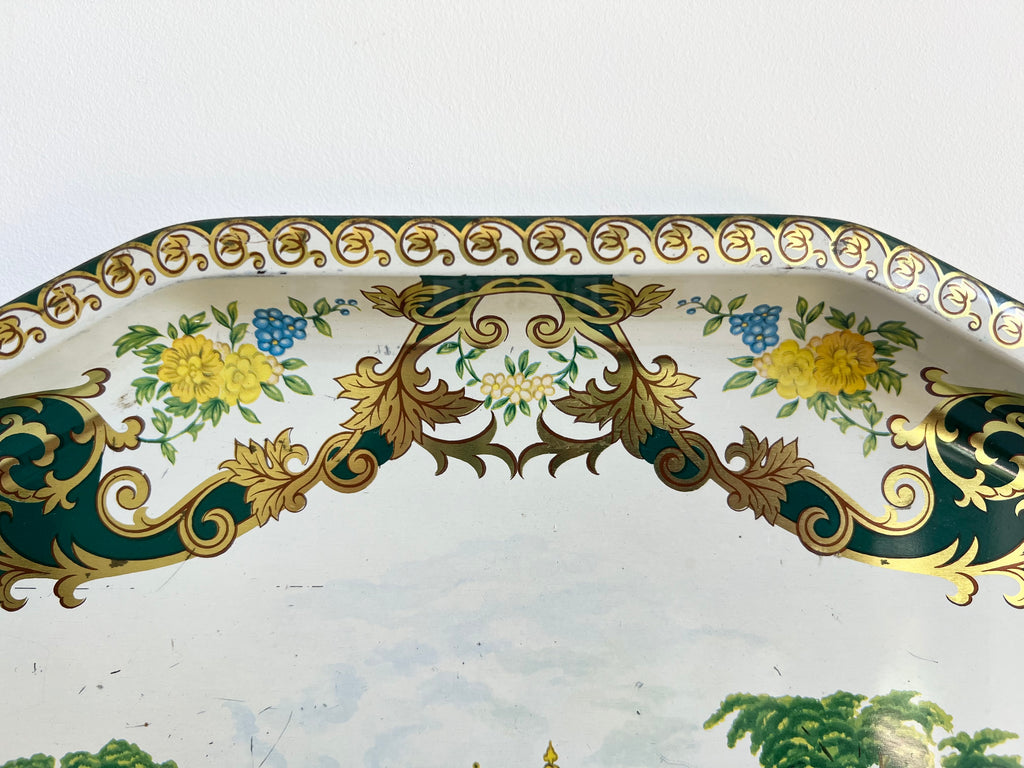 Vintage Daher Tin Serving Tray