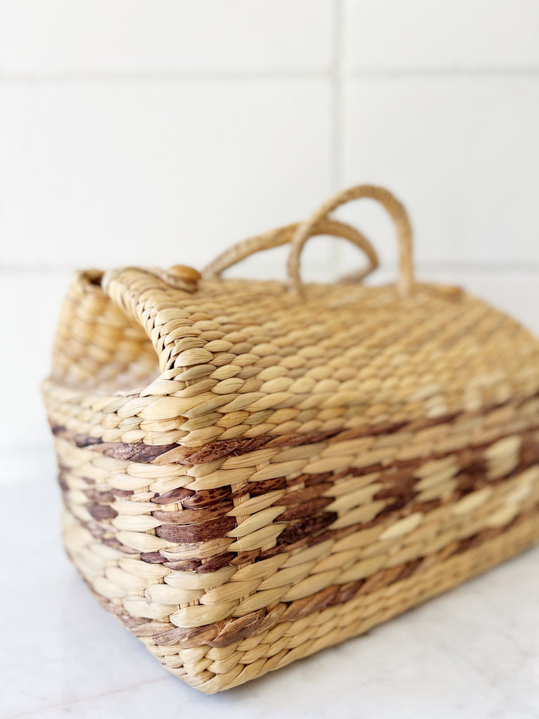 Woven Artisanal Basket Tote