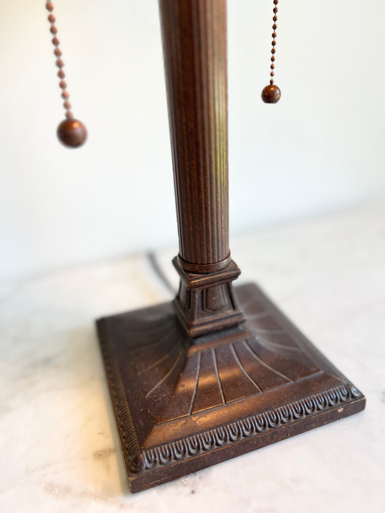 Stained Glass Square Table Lamp