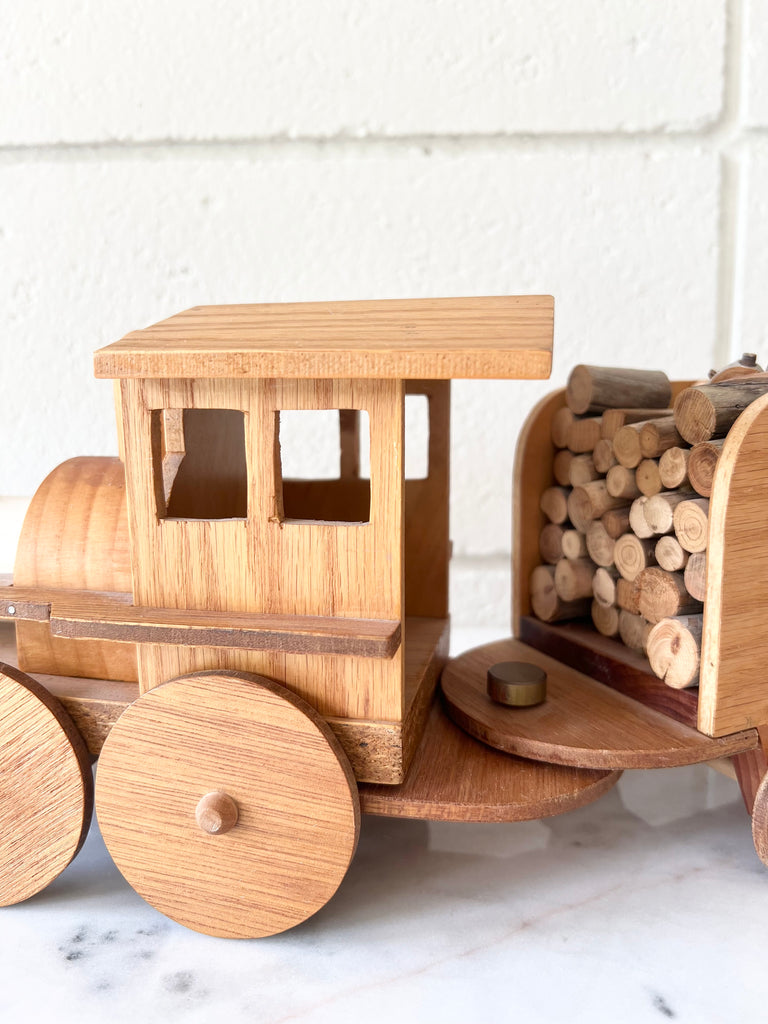 Classic Craftsman Wooden Train