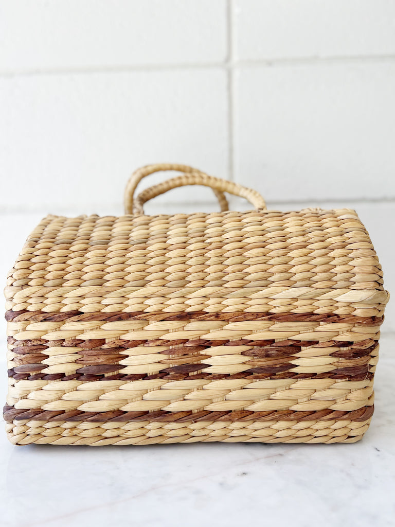 Woven Artisanal Basket Tote