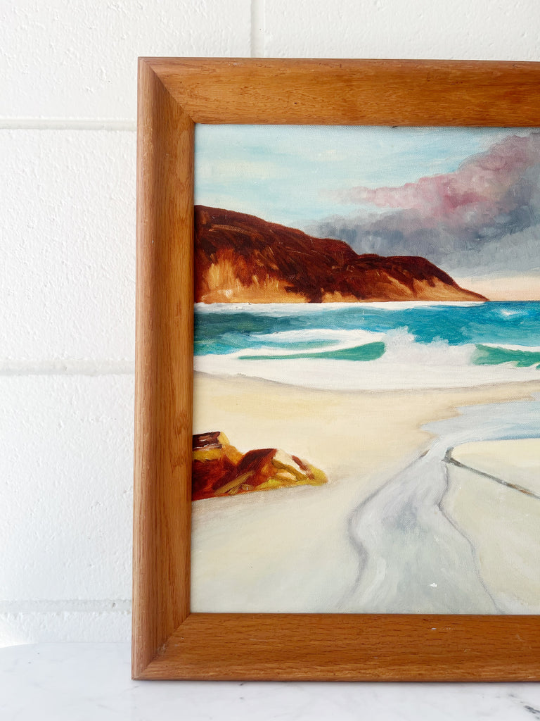 Big Sur, California 70's Painting