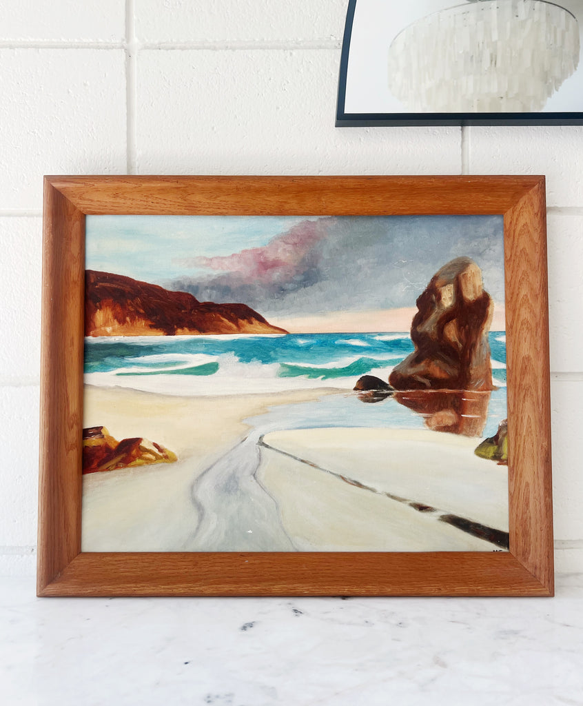 Big Sur, California 70's Painting