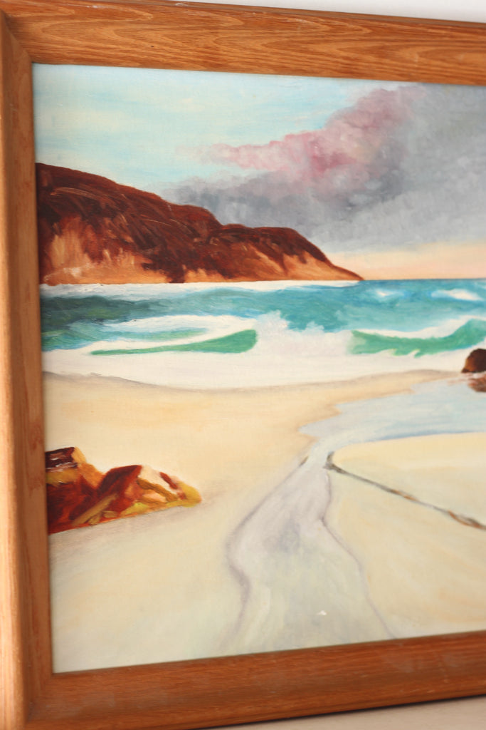 Big Sur, California 70's Painting