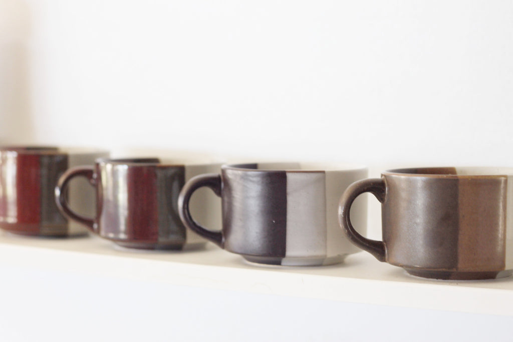Stacking Stoneware Mug Set (3)