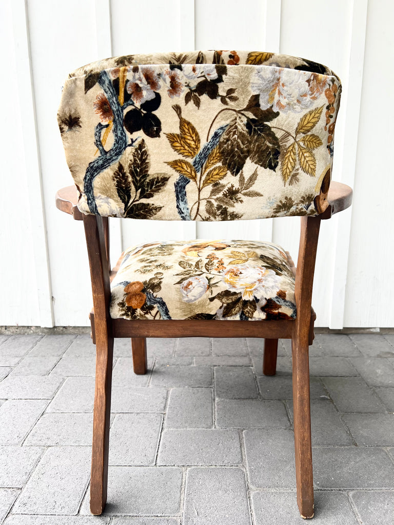 Carved Antique Arm Chair