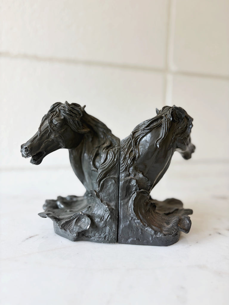 Equestrian Bookends Pair
