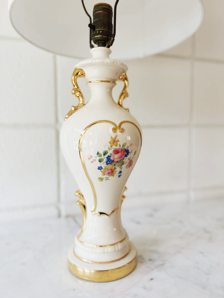 1940’s Victorian-inspired Vintage Table Lamp Base