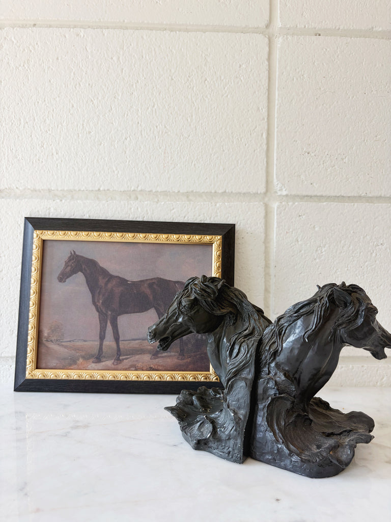 Equestrian Bookends Pair