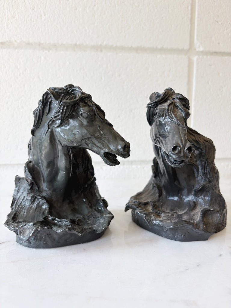 Equestrian Bookends Pair