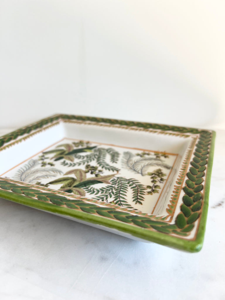 Porcelain Fernware Decor Set