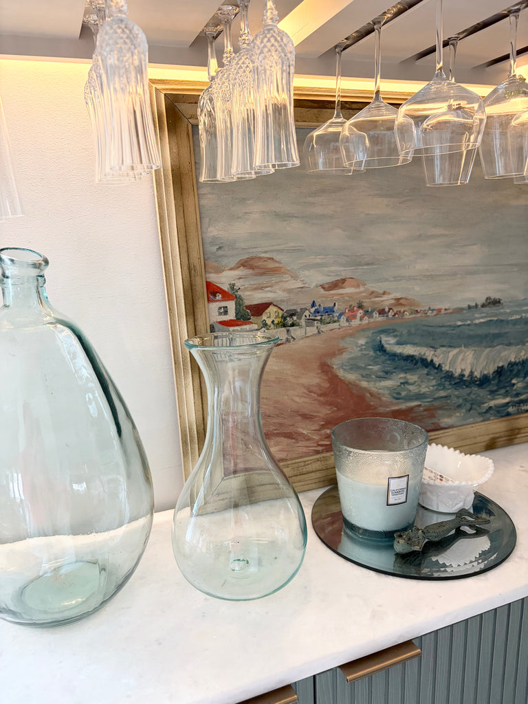 Framed Original Painting Malibu Seascape