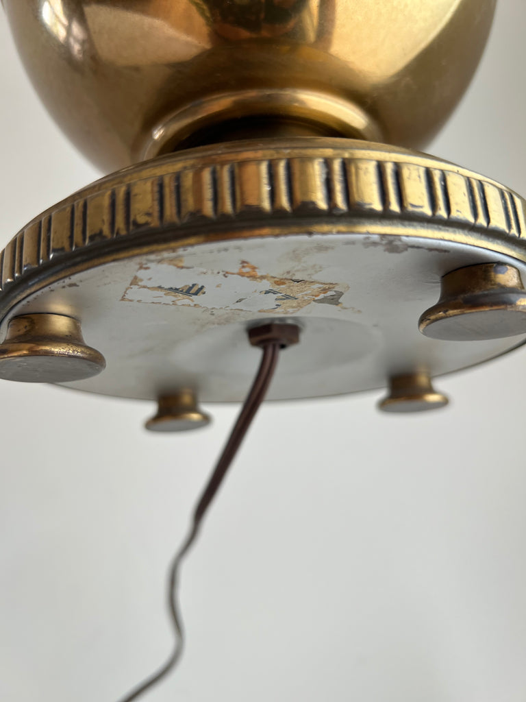 Stiffel Antique Brass Trophy Table Lamp
