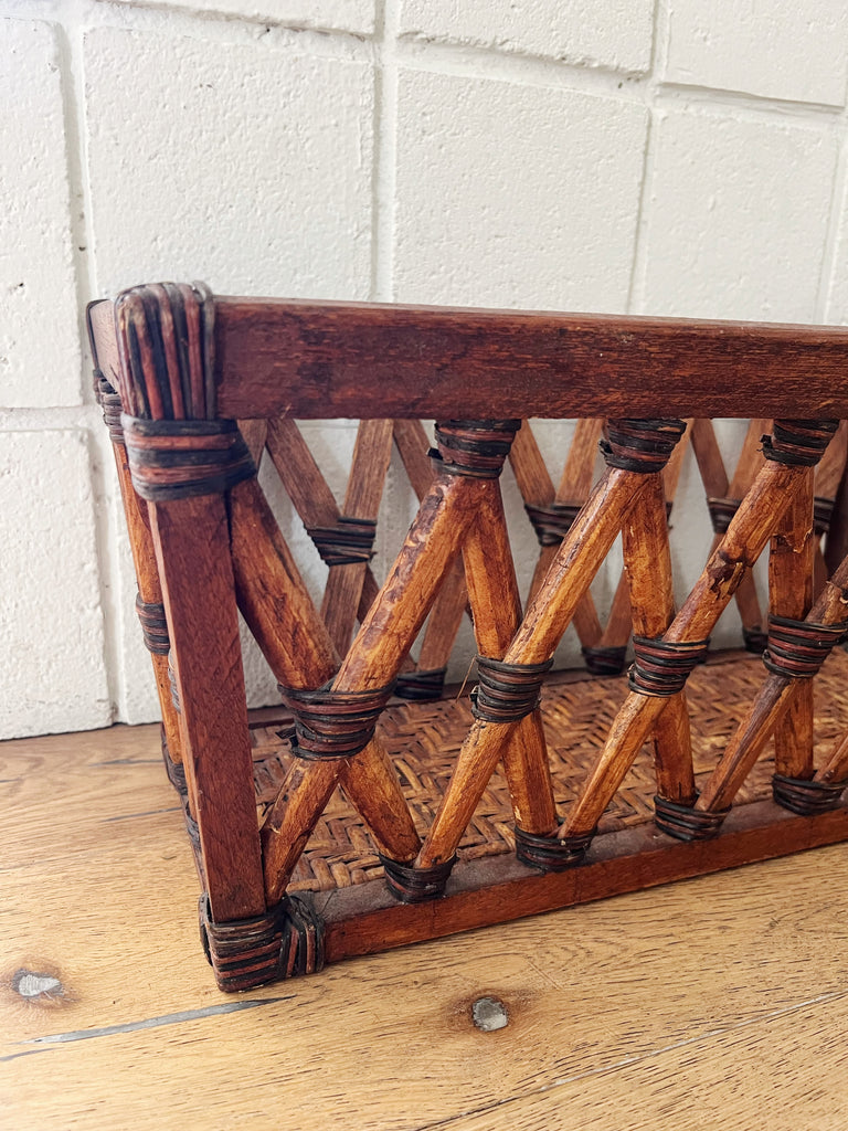 Indonesian Rattan Storage Basket