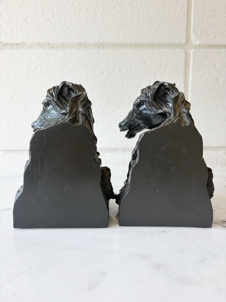 Equestrian Bookends Pair