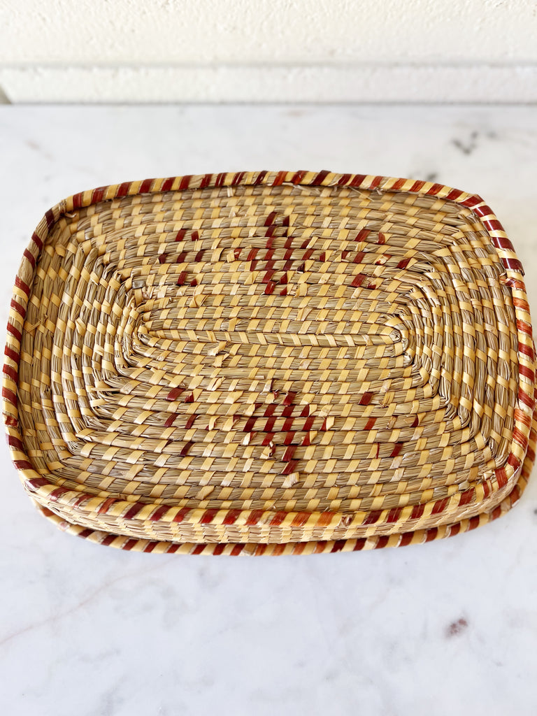 Woven Basket Tray