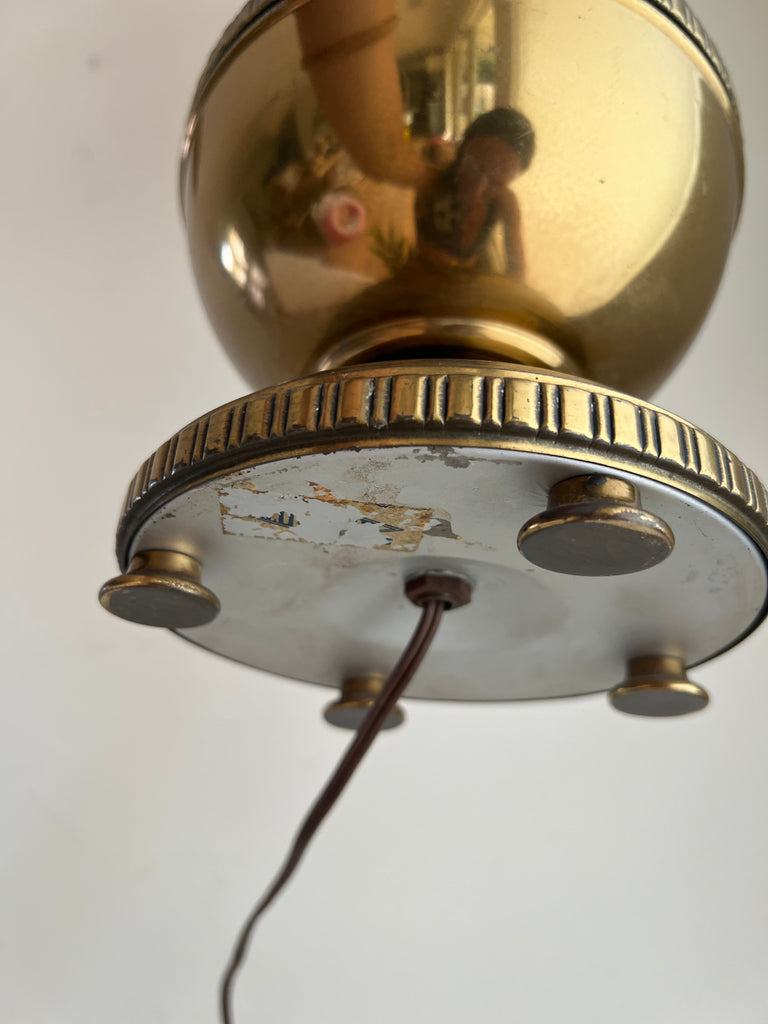 Stiffel Antique Brass Trophy Table Lamp