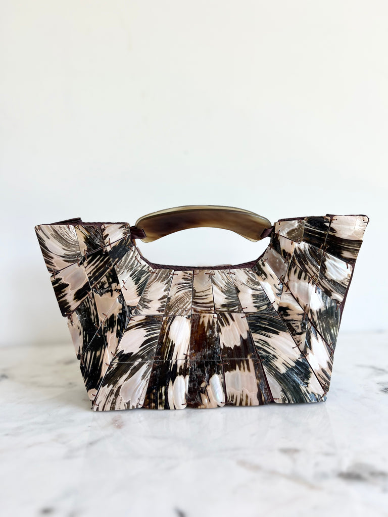 Vintage Mother of Pearl Shell Purse