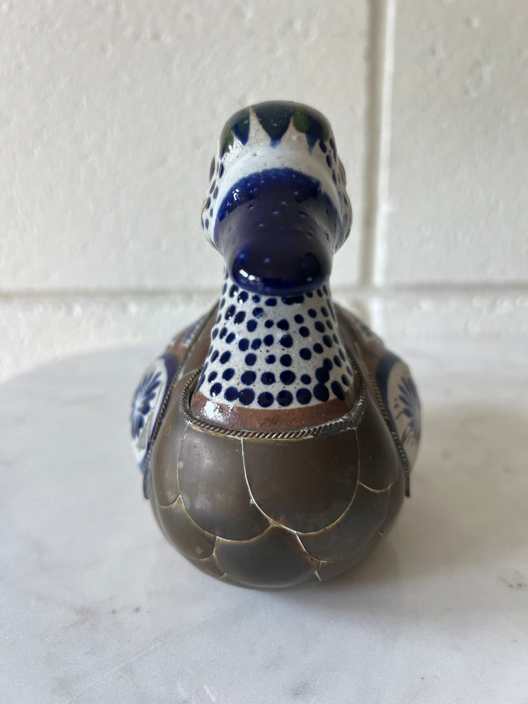 Handcrafted Vintage Tonala Brass Duck