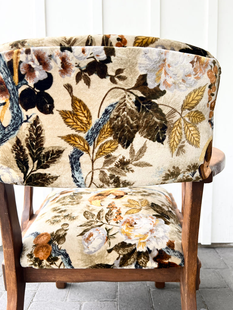 Carved Antique Arm Chair