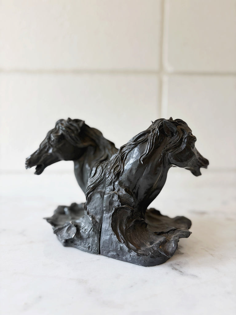 Equestrian Bookends Pair