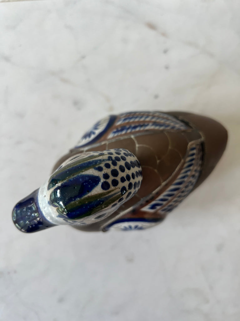 Handcrafted Vintage Tonala Brass Duck