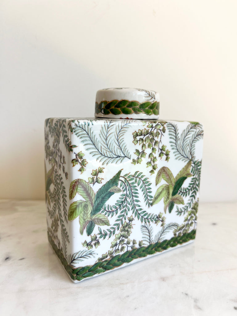 Porcelain Fernware Decor Set
