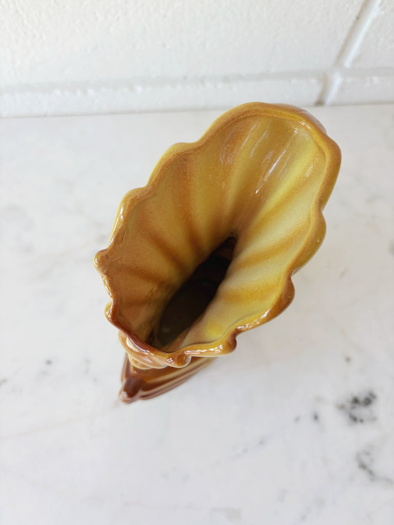 Vintage Ceramic Swan Vase