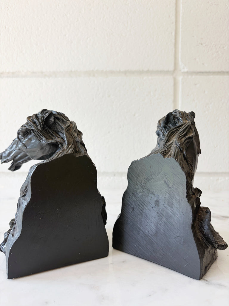 Equestrian Bookends Pair