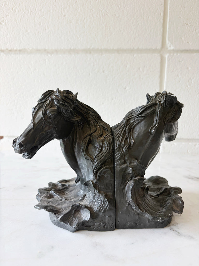 Equestrian Bookends Pair